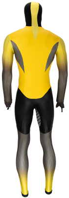 Nice Gummi-Speed-Anzug power x yellow
