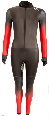 rubber speed suit 2.0 black/red