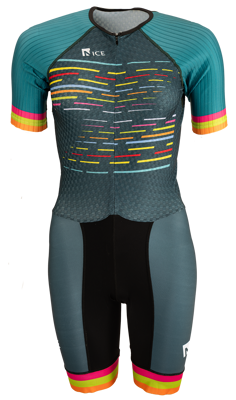 inline skating suit stripes