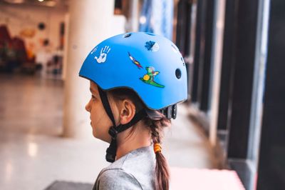 Powerslide kids allround helmet Cyan