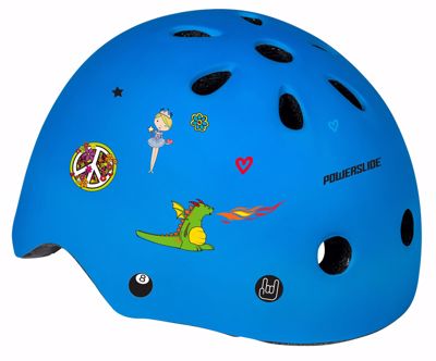 Powerslide kids allround helmet Cyan