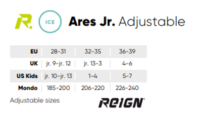 Powerslide Reign Ares Jr adjustable