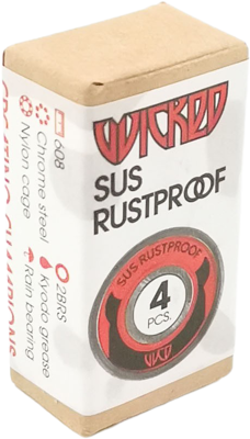 SUS Rustproof 4-pack
