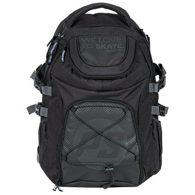 We love to skate backpack schwarz