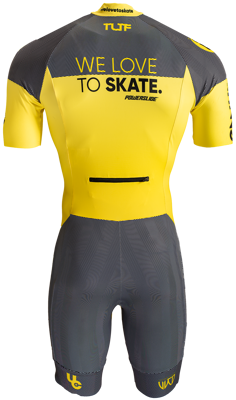 Powerslide inline skating suit Team yellow