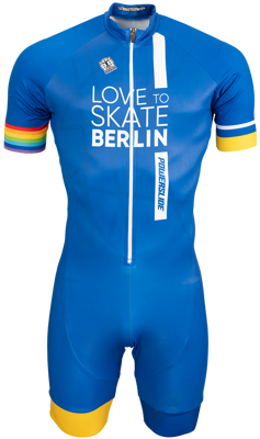 Powerslide inline suit Blue Train