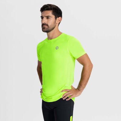 Rogelli Running t-shirt core men - fluor/yellow