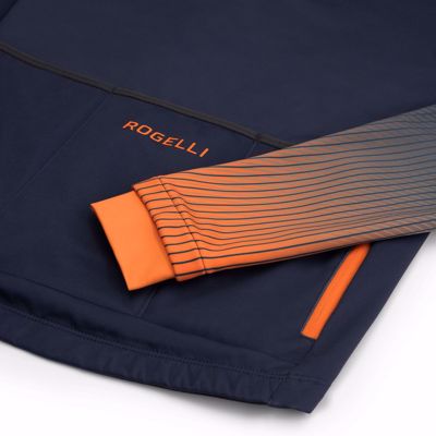 Rogelli Trace winterjacket purple/orange