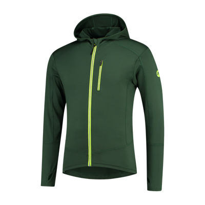 Matrix hooded vest green/black/fluor