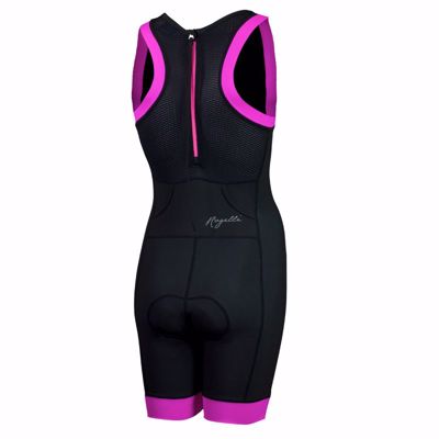 Rogelli Triathlon Suit Taupo ladies black/pink