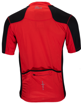 Rogelli Fietsshirt Monza Rood/Zwart