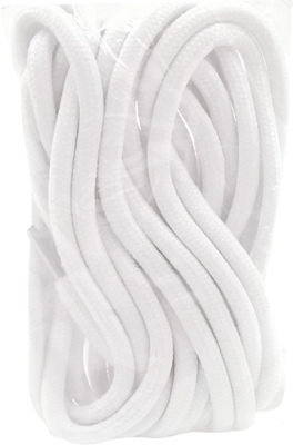 white laces 170 cm round
