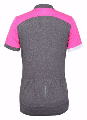 Rukka Raskog fietsshirt women grey pink
