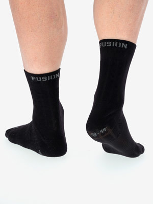 Fusion Run sock black
