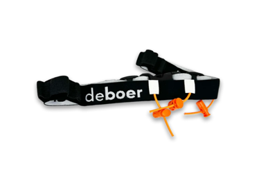 deboer race number belt