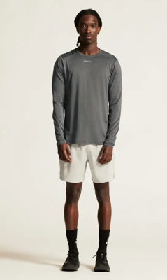 Essence ls tee men.  granite