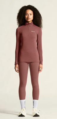 Craft Core gain midlayer women rose brown