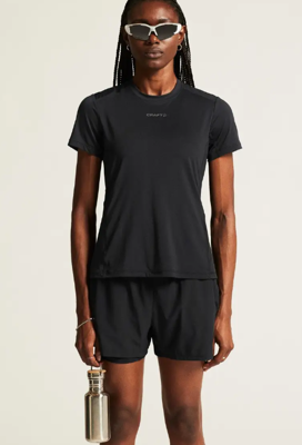 ADV essence ss tee 2 women  black