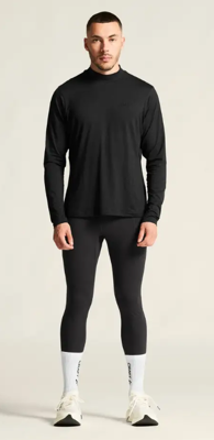 essence warm tights 3 men black