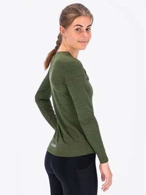 Fusion womens C3 long sleeve green