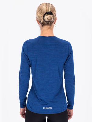 Fusion womens C3 long sleeve night blue