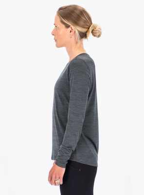 Fusion womens C3 long sleeve grey