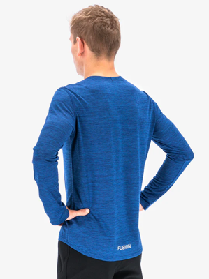 Fusion mens C3 long sleeve night blue