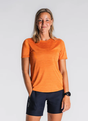 womens C3 t-shirt orange