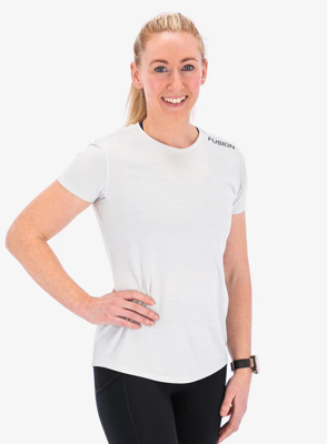 Fusion womens C3 t-shirt white