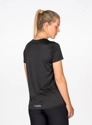 Fusion womens C3 t-shirt black