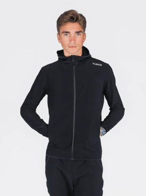 Fusion mens recharge hoodie black