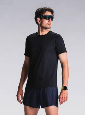 Fusion mens Run t-shirt black