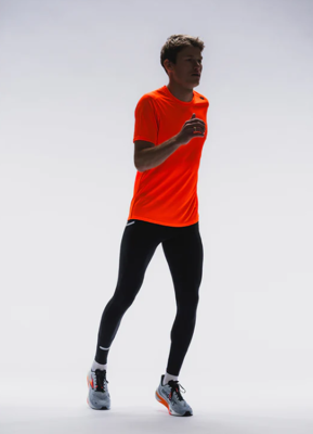 Fusion mens Run t-shirt orange