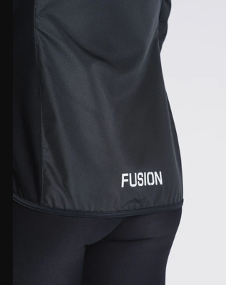 Fusion womens S1 run jacket black