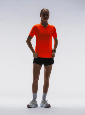 Fusion womens run t-shirt orange