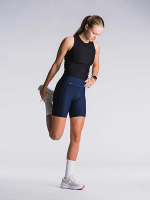 Fusion Womens C3 short training tights night blue