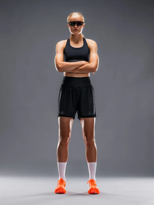 Fusion Womens TEMPO! run shorts