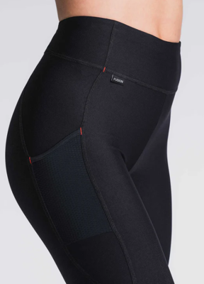 Fusion womens training tights superblack