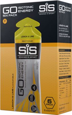 Go Isotonic Energy gel SIX pack Lemon