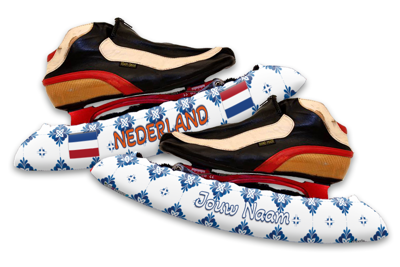 Schaatshoes Nederland Delftsblauw