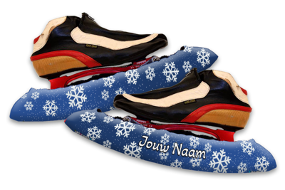 Schaatshoes IJskristallen navyblue