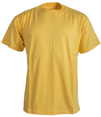  "tryfil" yellow t-shirt