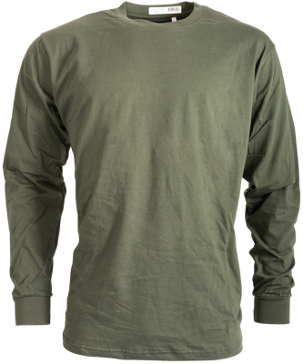  green long sleeve shirt