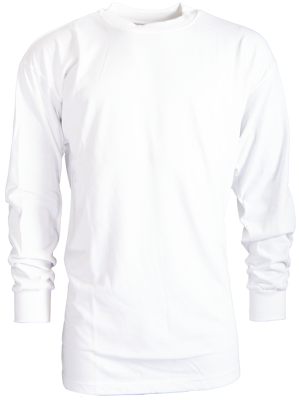  white shirt with long sleeves