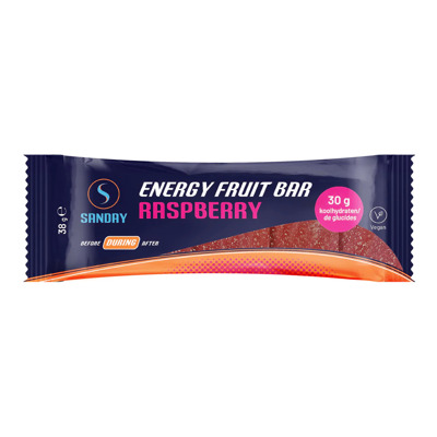 Sanday energy fruit bar rasberry 12 pieces