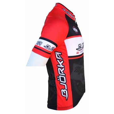 Bjorka Bike shirt Mythic French Race black/red