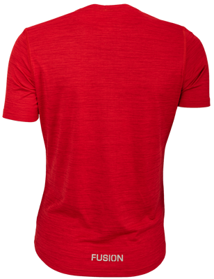 Fusion womens C3 t-shirt red