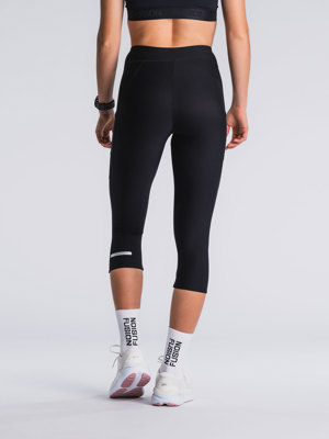 Fusion C3 3/4 training tights super black