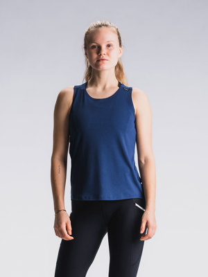 Fusion women Run singlet night blue