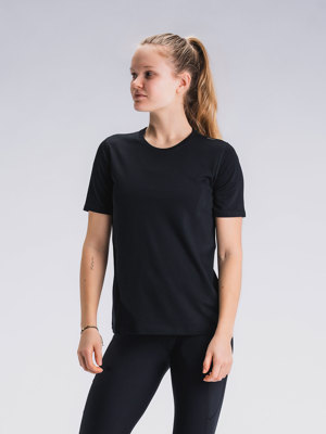 Fusion womens Run t-shirt black